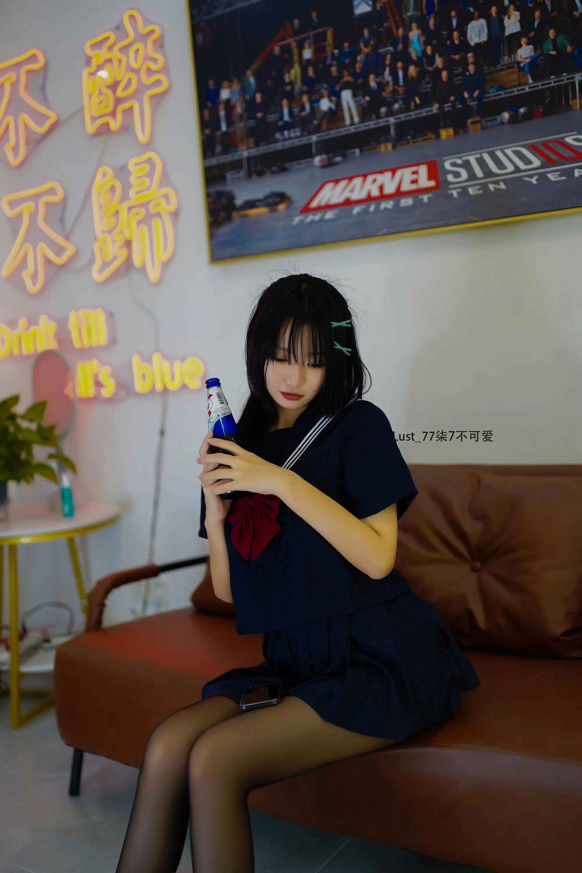 柒柒要乖额 – NO.030 反差JK少女 [182P]插图1